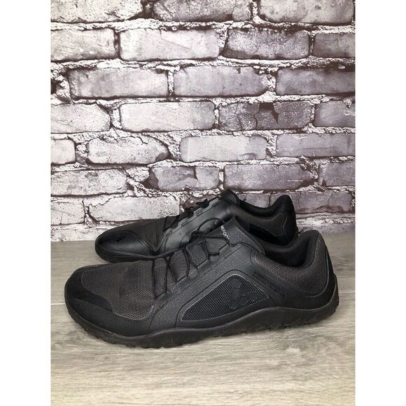 Vivobarefoot Primus Trail Firm Ground Black Mesh Running Shoes Men Sz 47EU/13.5M - Picture 16 of 16